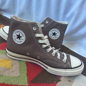 NEW Gray Converse High-Tops